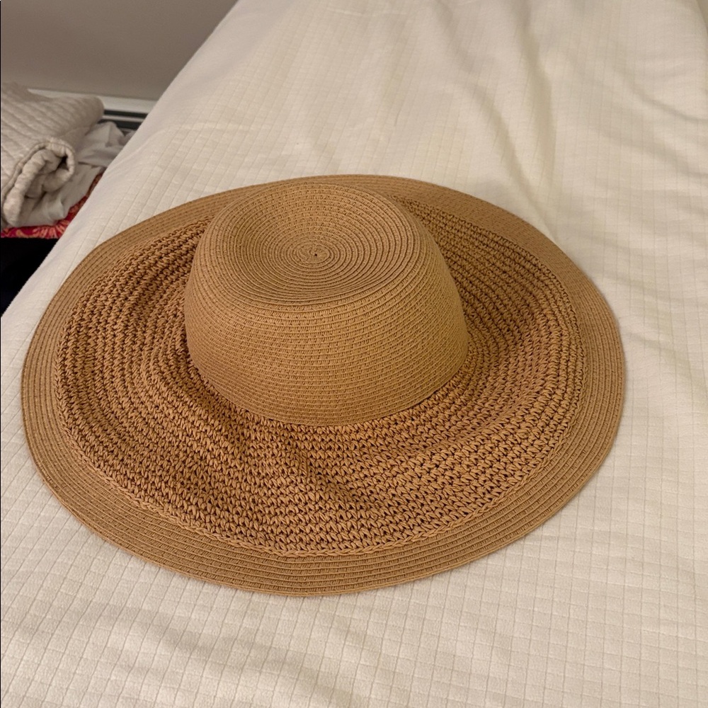 J. Crew Tan Straw Hat